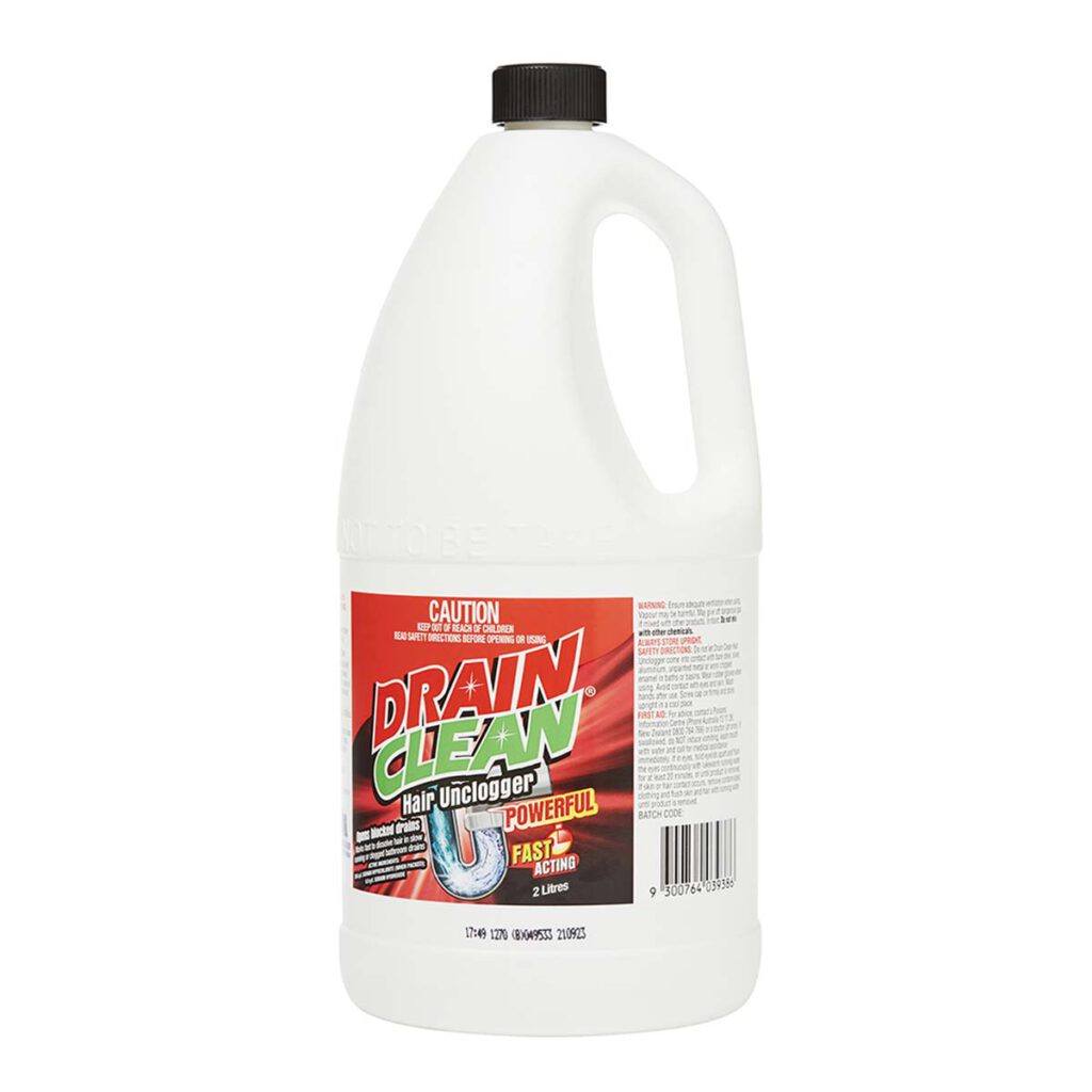 Drain Clean Hair Unclogger Pascoes