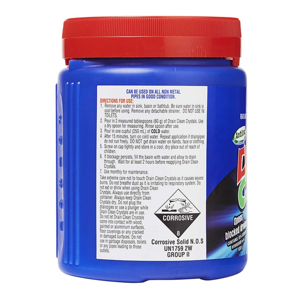 Drain Clean Crystals Pascoes